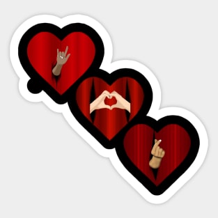 Signs for Love Sticker